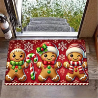 Thumbnail for Cartoon Christmas Decorative Foot Mat