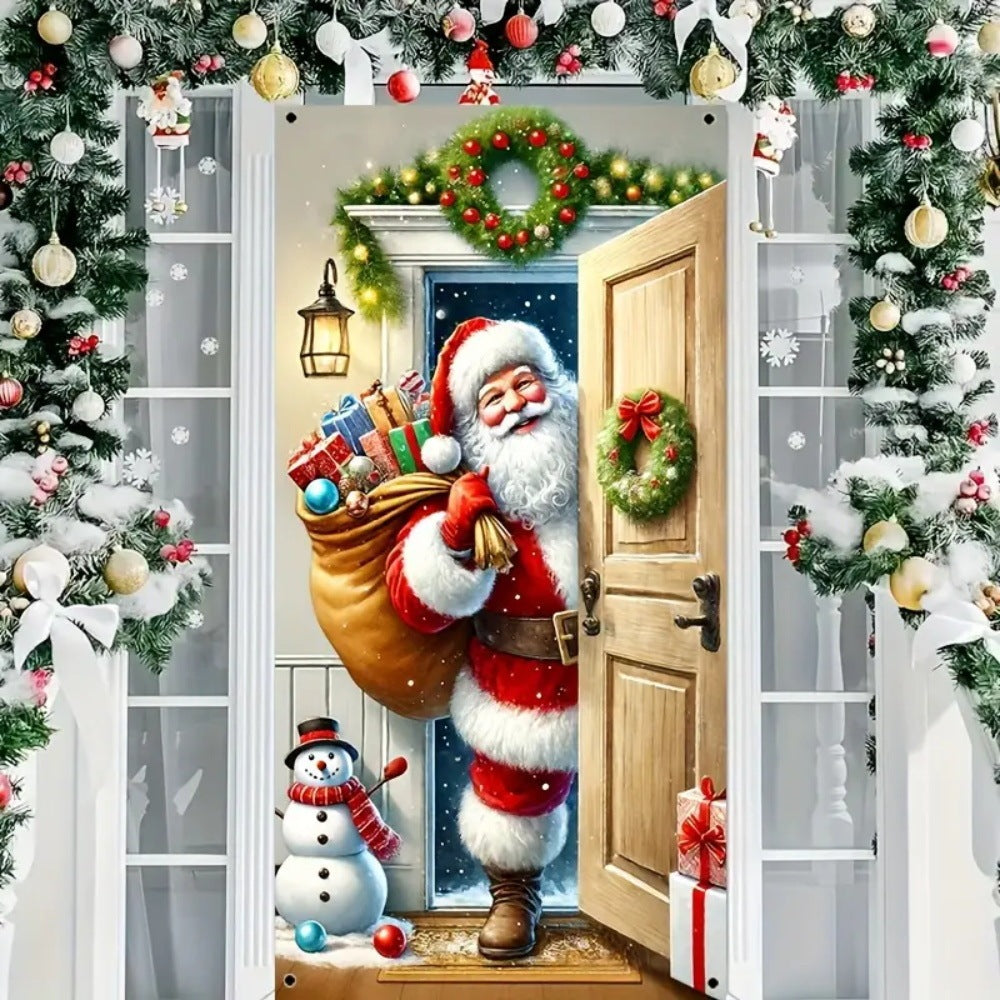 Christmas Door & Wall Curtain