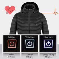 Thumbnail for Winter Heated USB Jacket (Thermal Cotton Coat)