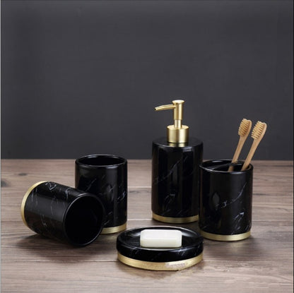 LuxeBath Premium Ceramic Bathroom Set