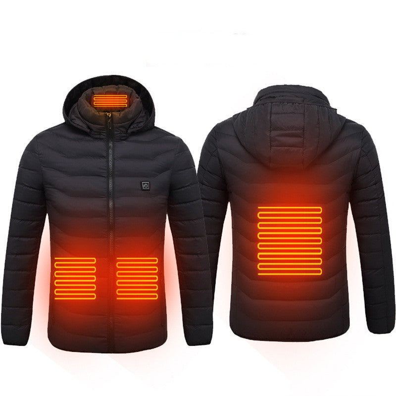 Winter Heated USB Jacket (Thermal Cotton Coat)
