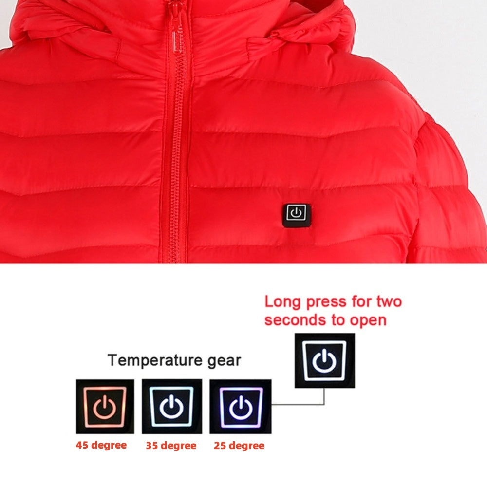 Winter Heated USB Jacket (Thermal Cotton Coat)