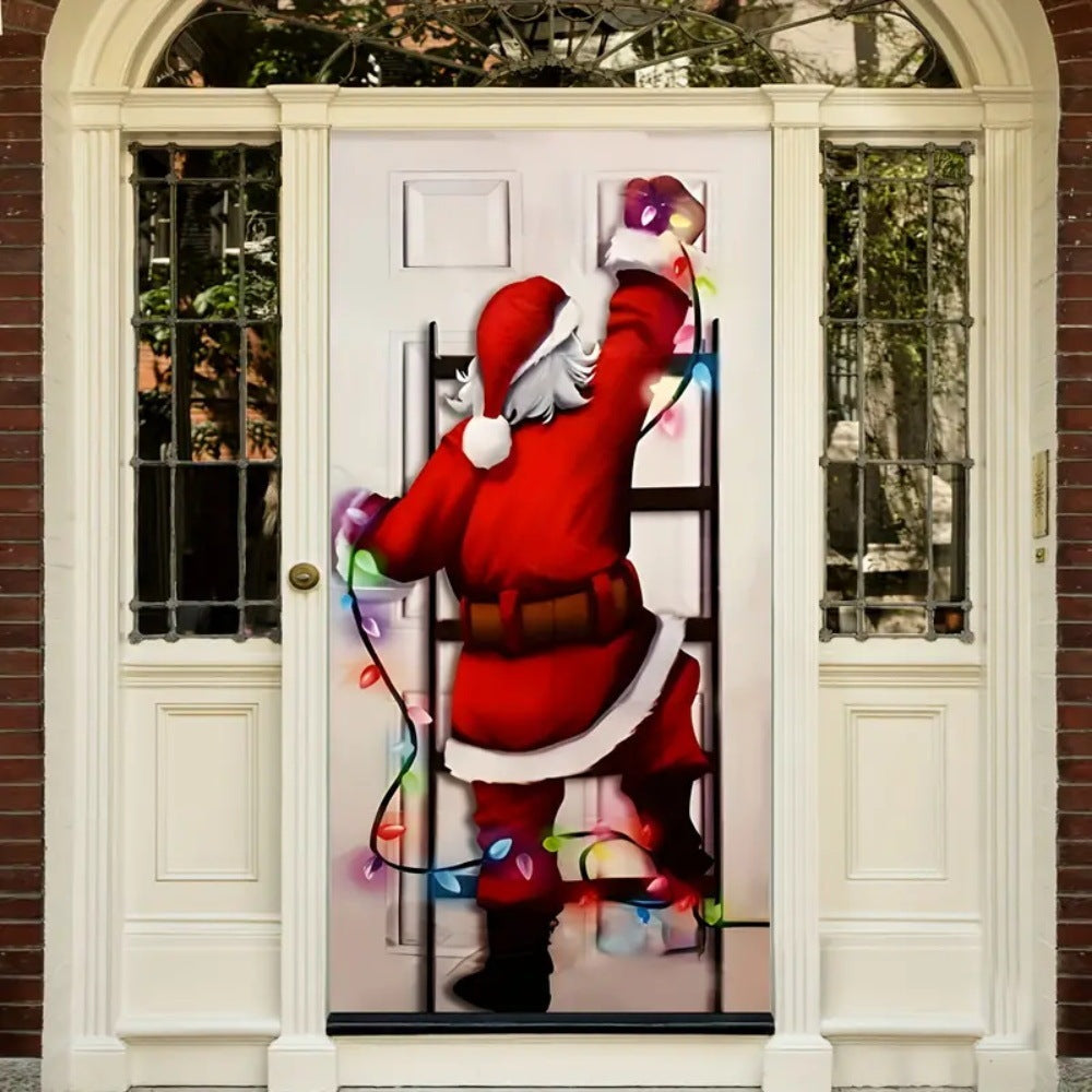 Christmas Door & Wall Curtain