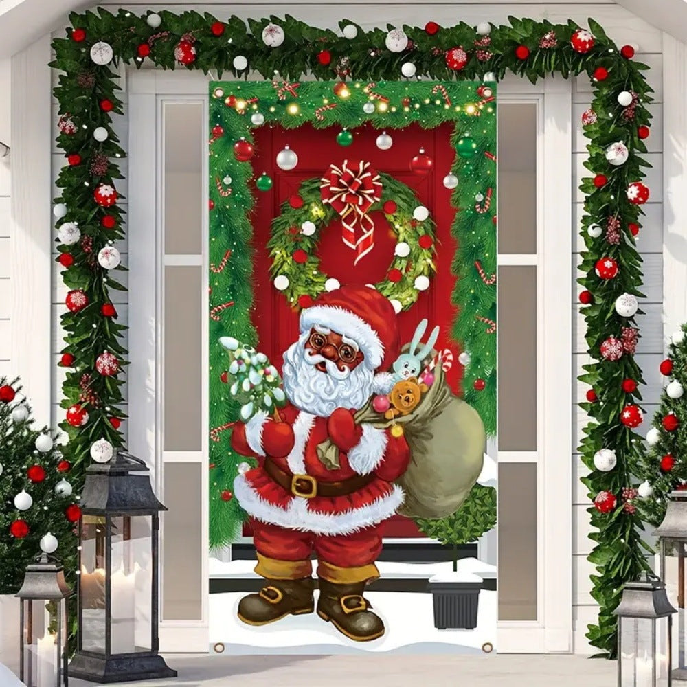 Christmas Door & Wall Curtain