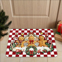 Thumbnail for Cartoon Christmas Decorative Foot Mat