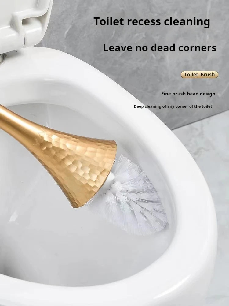 Premium Splash‑Free Toilet Brush