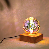Thumbnail for USB 3D Firework Crystal Night Light