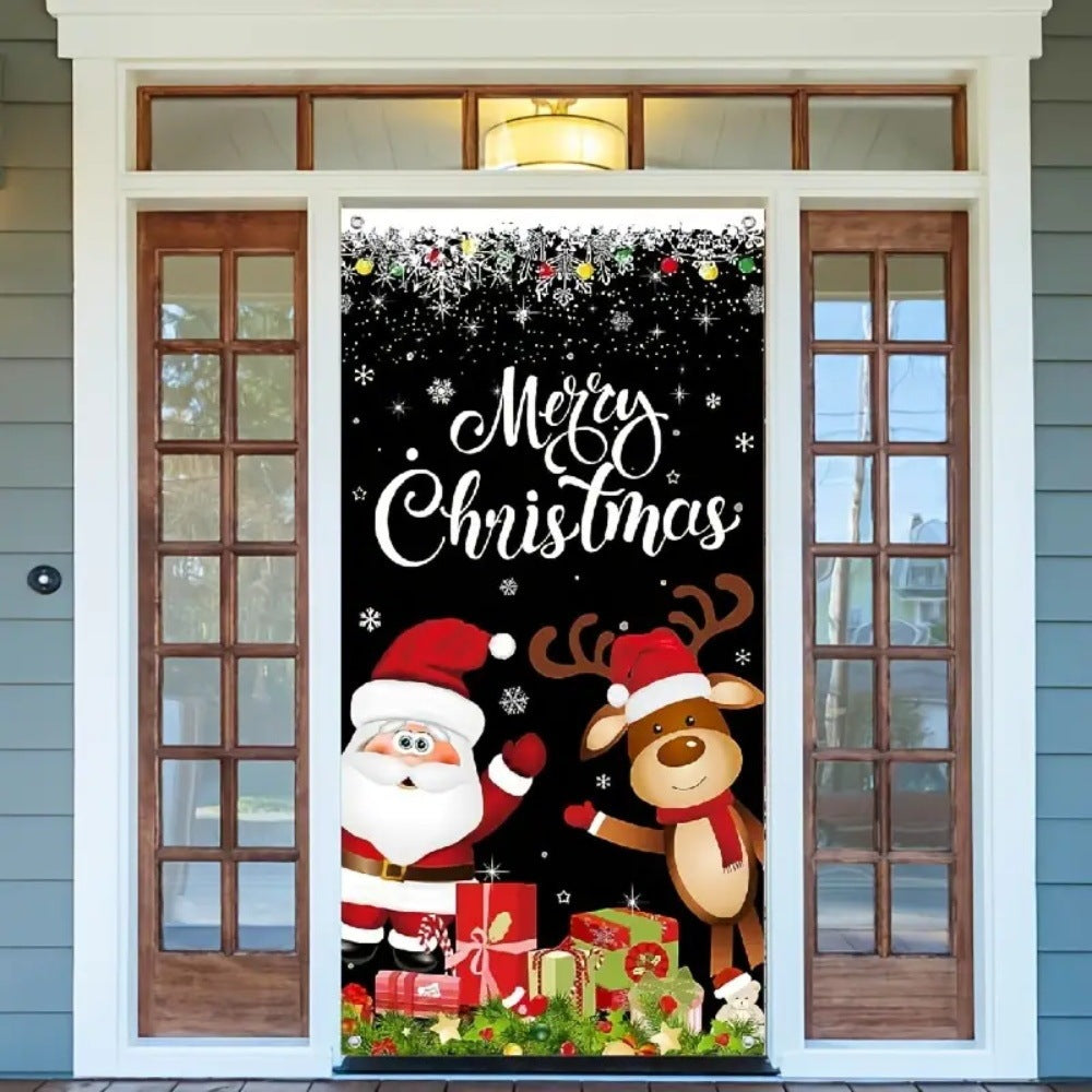 Christmas Door & Wall Curtain
