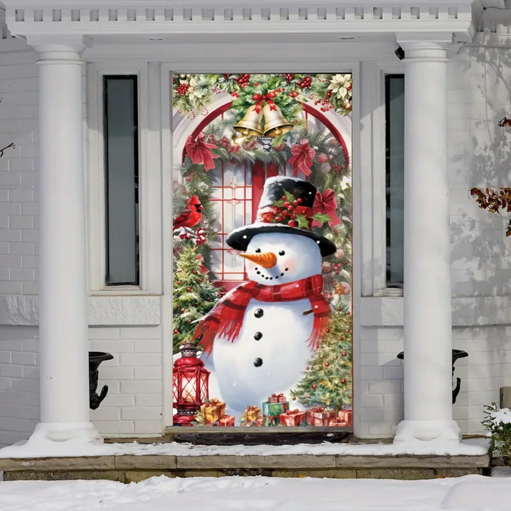 Christmas Door & Wall Curtain