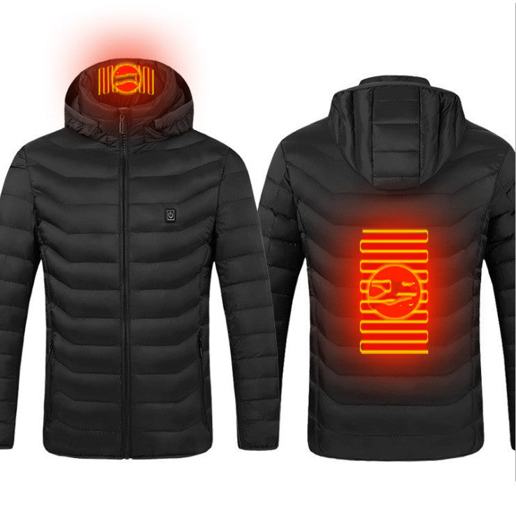 Winter Heated USB Jacket (Thermal Cotton Coat)