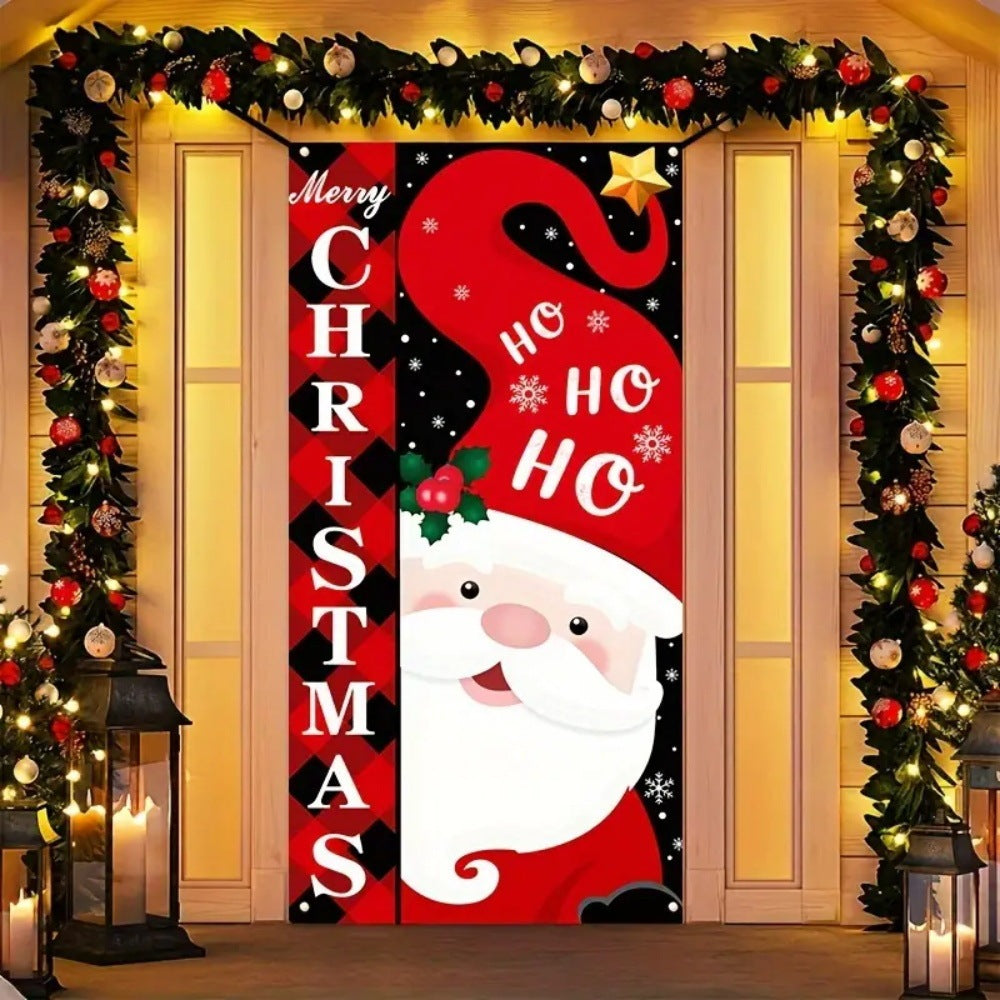 Christmas Door & Wall Curtain