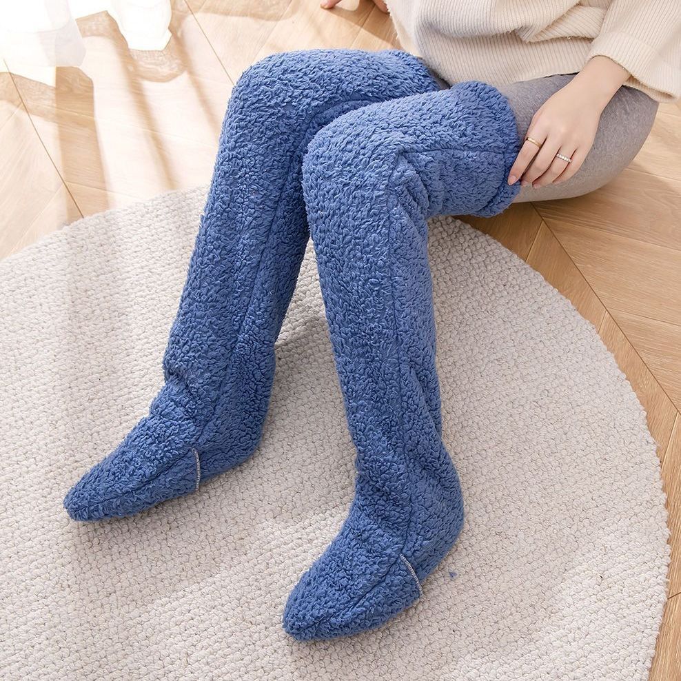 Over-Knee Fuzzy Winter Socks