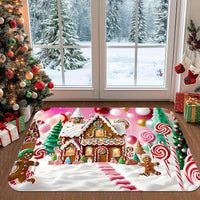 Thumbnail for Cartoon Christmas Decorative Foot Mat