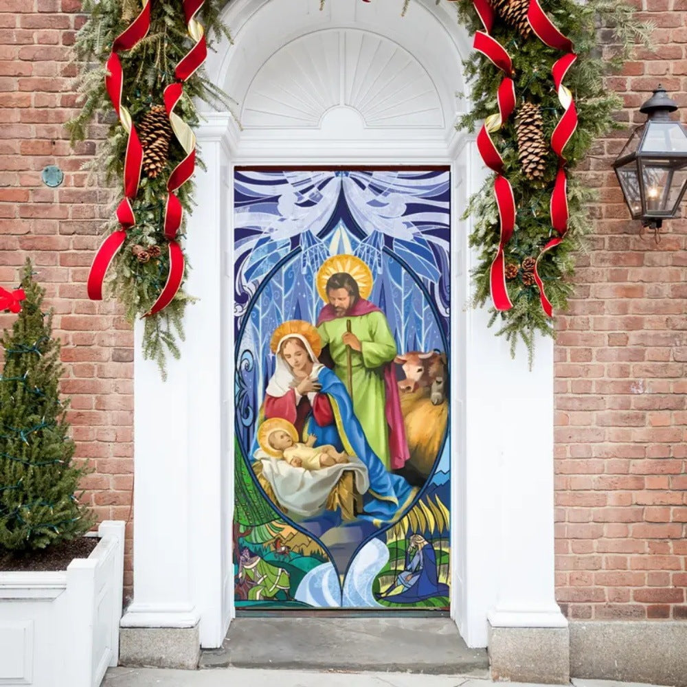 Christmas Door & Wall Curtain