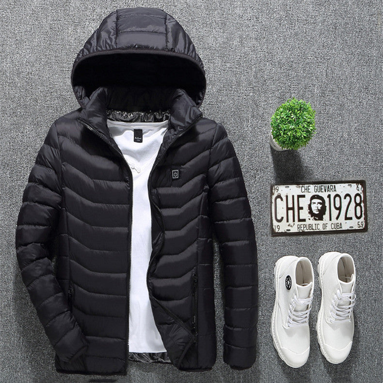 Winter Heated USB Jacket (Thermal Cotton Coat)