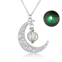 Thumbnail for Luminous Moon Healing Stone Necklace