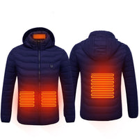 Thumbnail for Winter Heated USB Jacket (Thermal Cotton Coat)