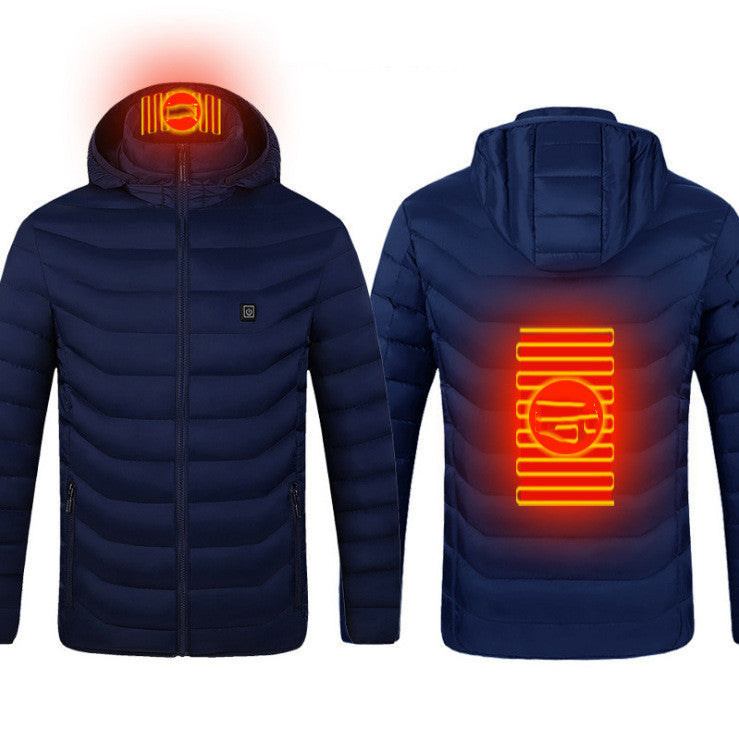 Winter Heated USB Jacket (Thermal Cotton Coat)