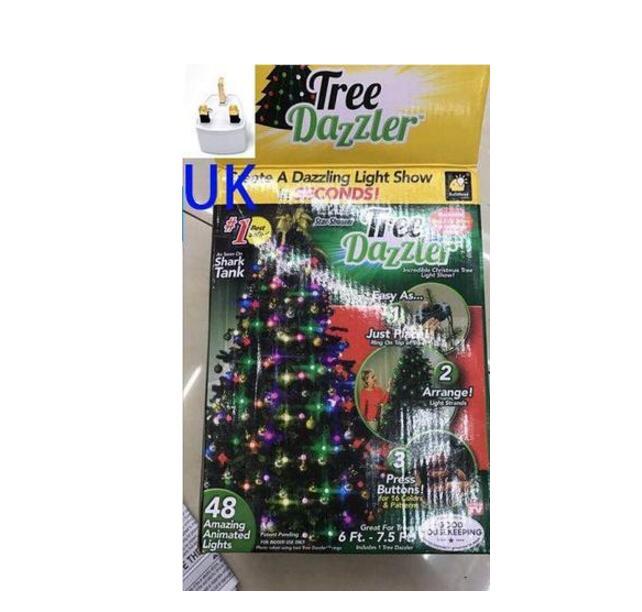 64-Light Dazzler Shower Tree Light