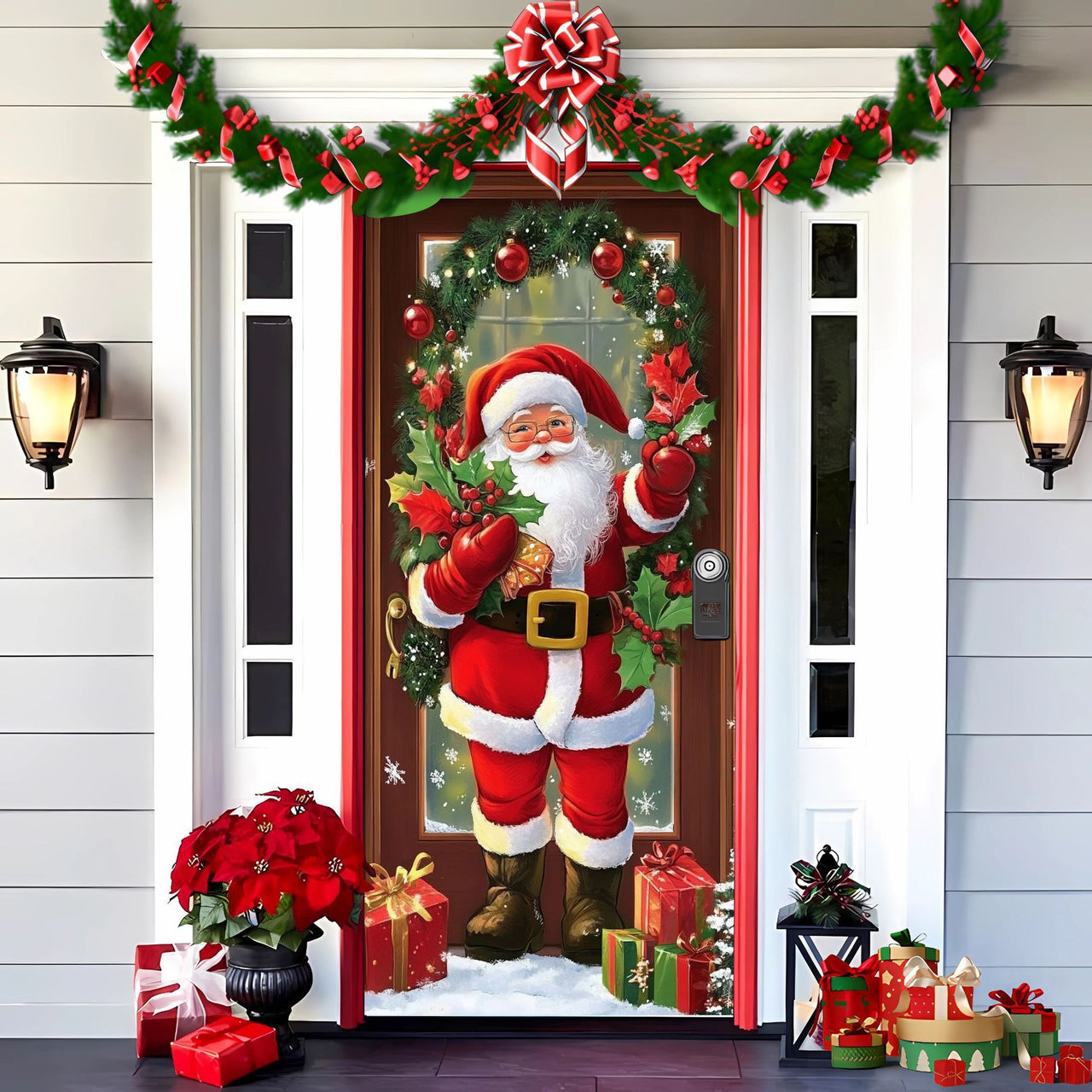Christmas Door & Wall Curtain