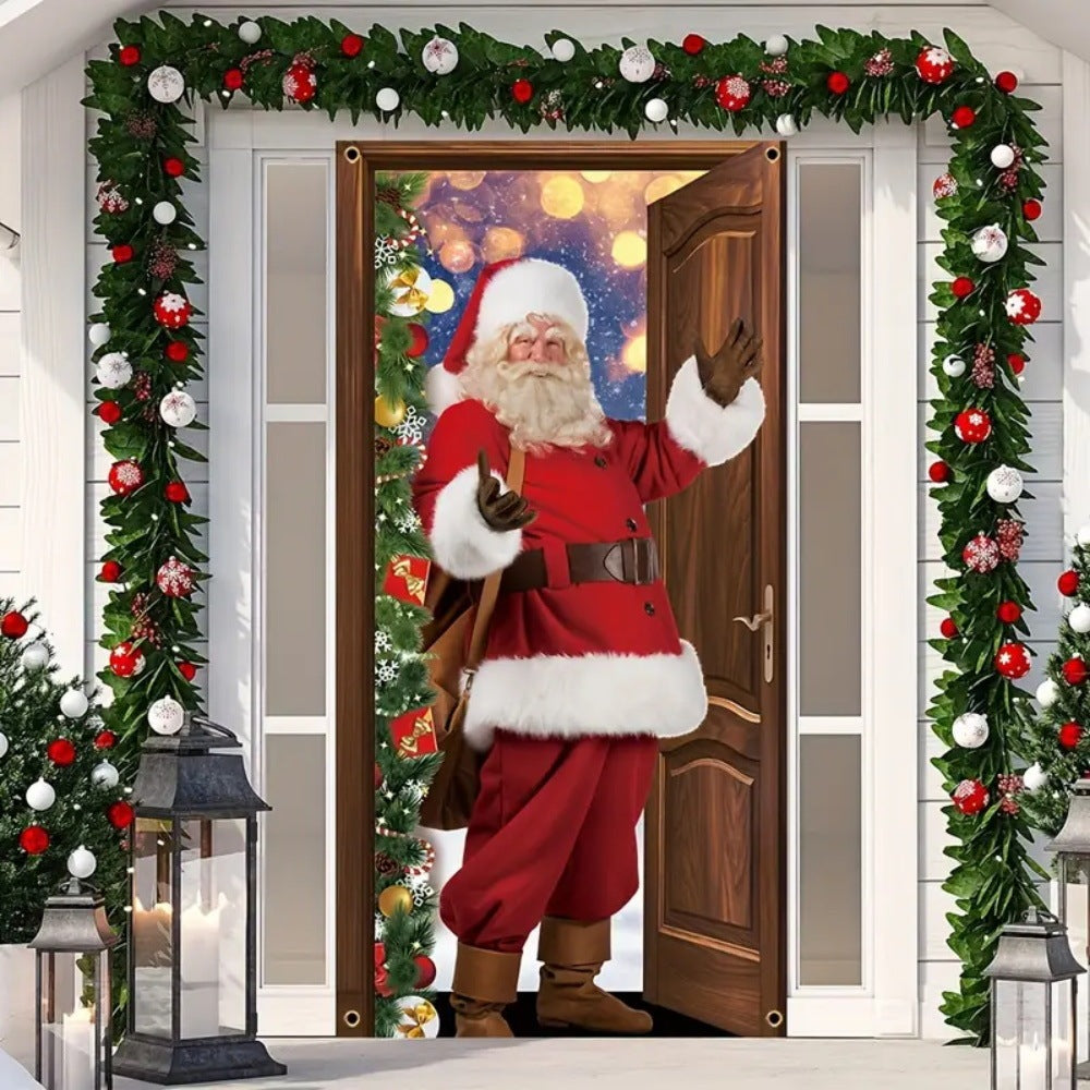 Christmas Door & Wall Curtain