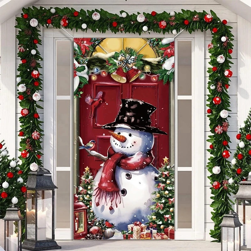 Christmas Door & Wall Curtain