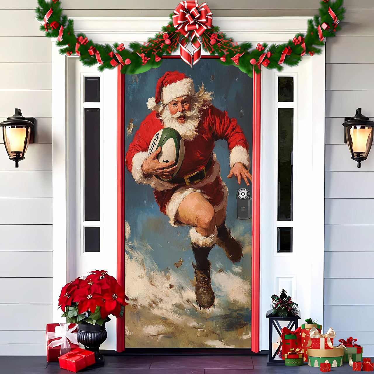Christmas Door & Wall Curtain