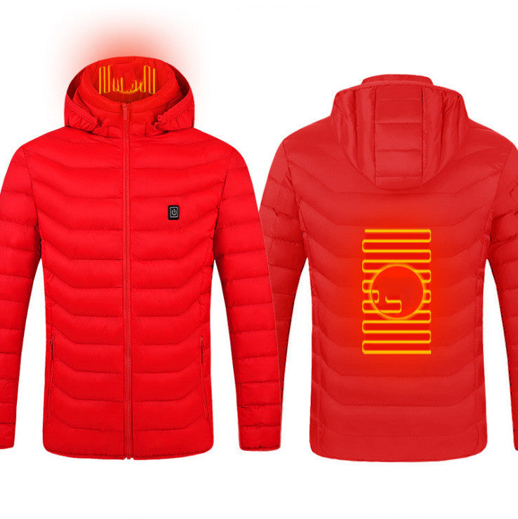Winter Heated USB Jacket (Thermal Cotton Coat)
