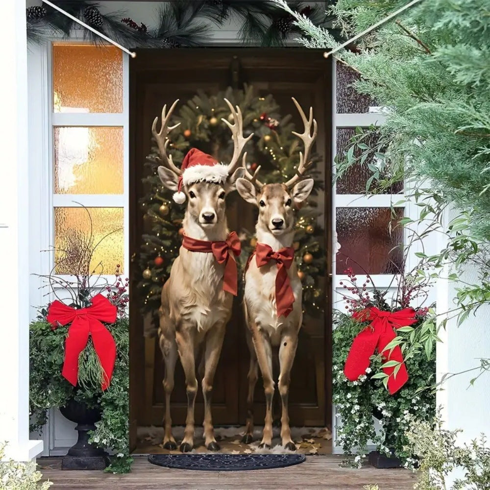 Christmas Door & Wall Curtain