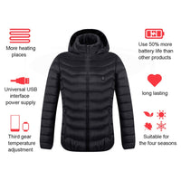 Thumbnail for Winter Heated USB Jacket (Thermal Cotton Coat)
