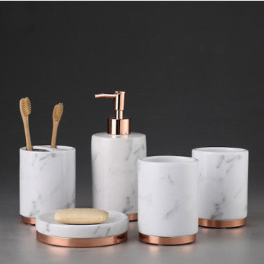 LuxeBath Premium Ceramic Bathroom Set