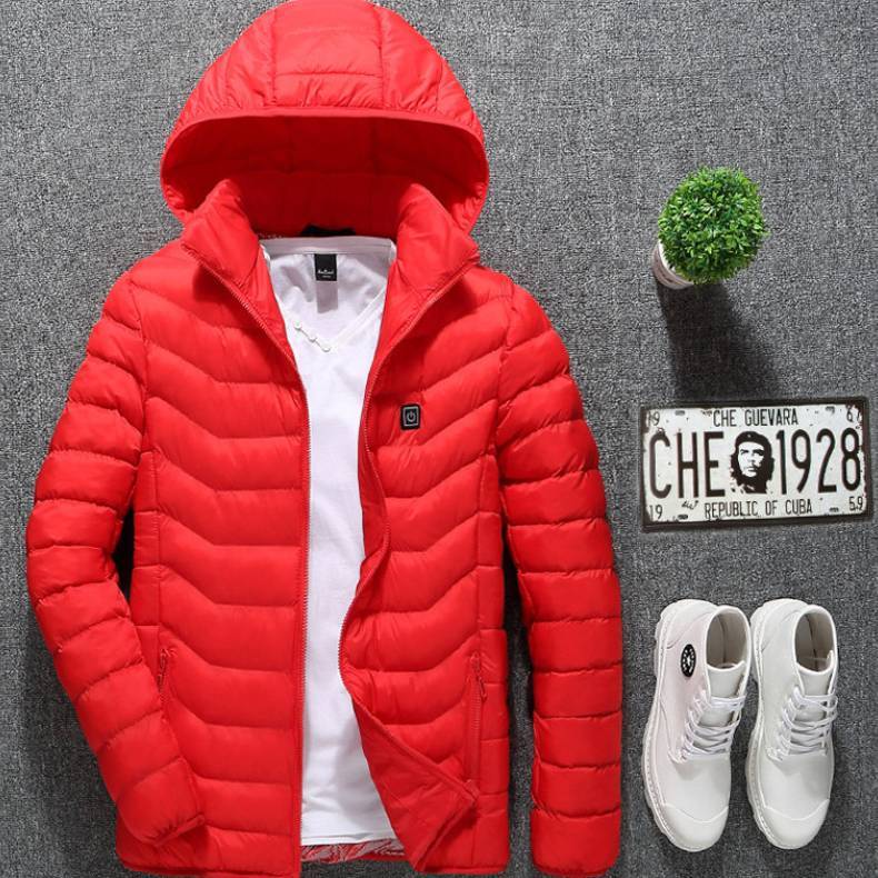 Winter Heated USB Jacket (Thermal Cotton Coat)