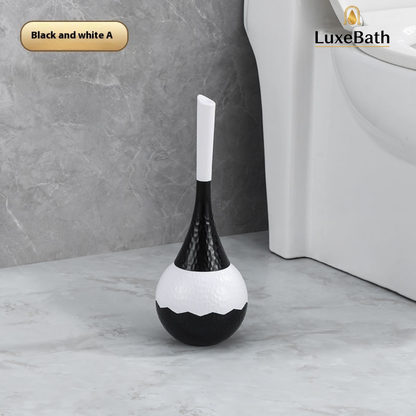 LuxeBath Premium Toilet Brush Set – Splash-Free