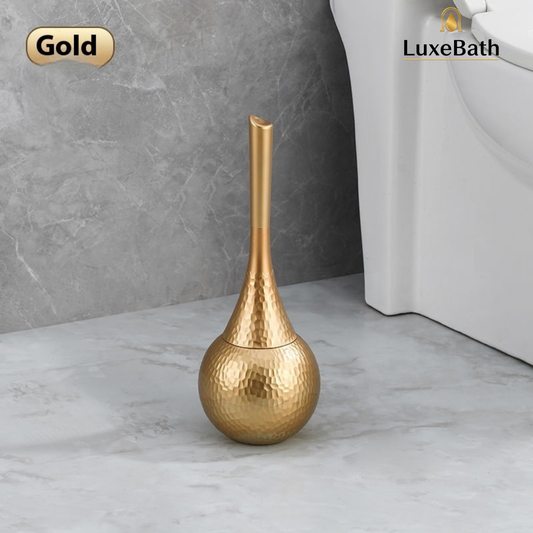 LuxeBath Premium Toilet Brush Set – Splash-Free