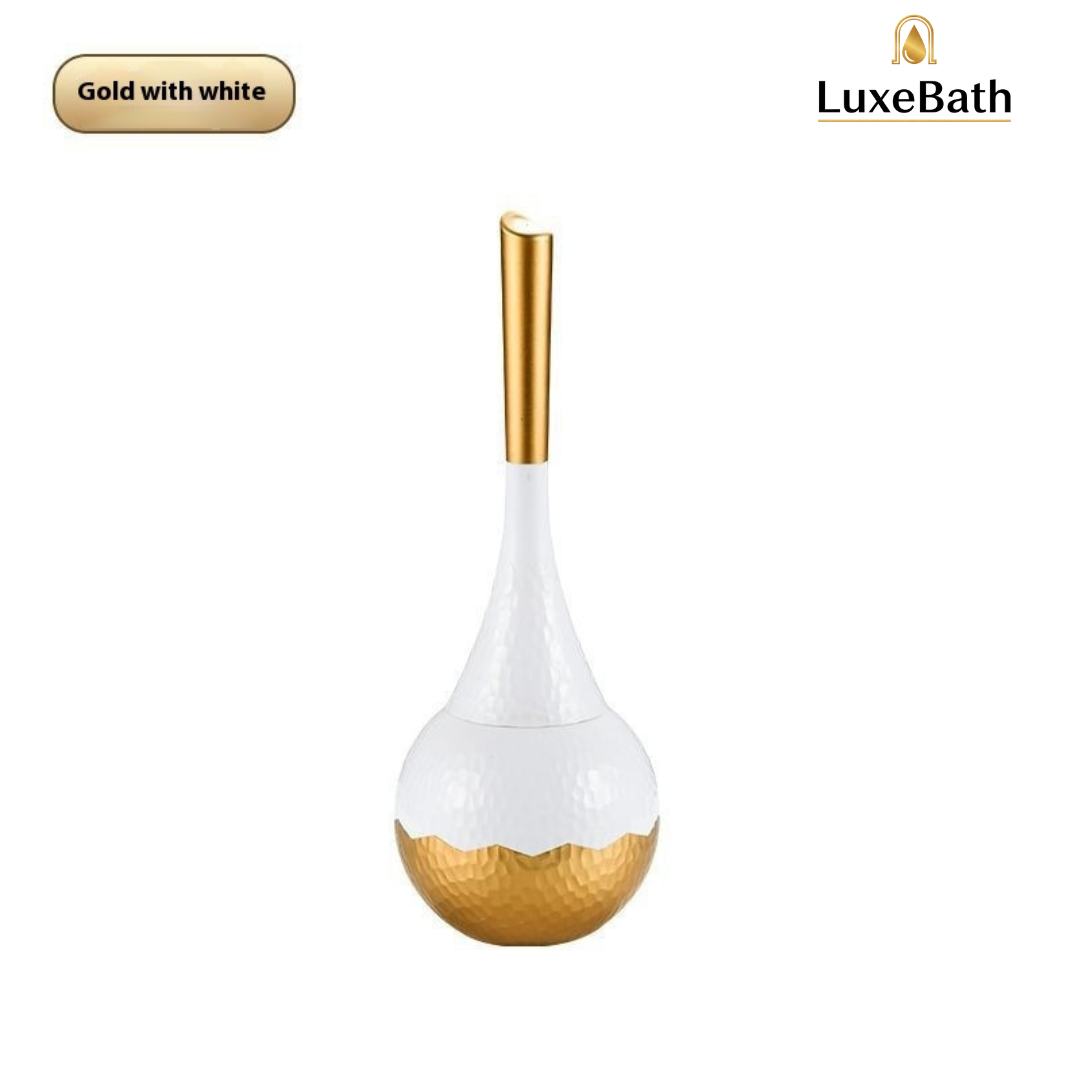 LuxeBath Premium Toilet Brush Set – Splash-Free