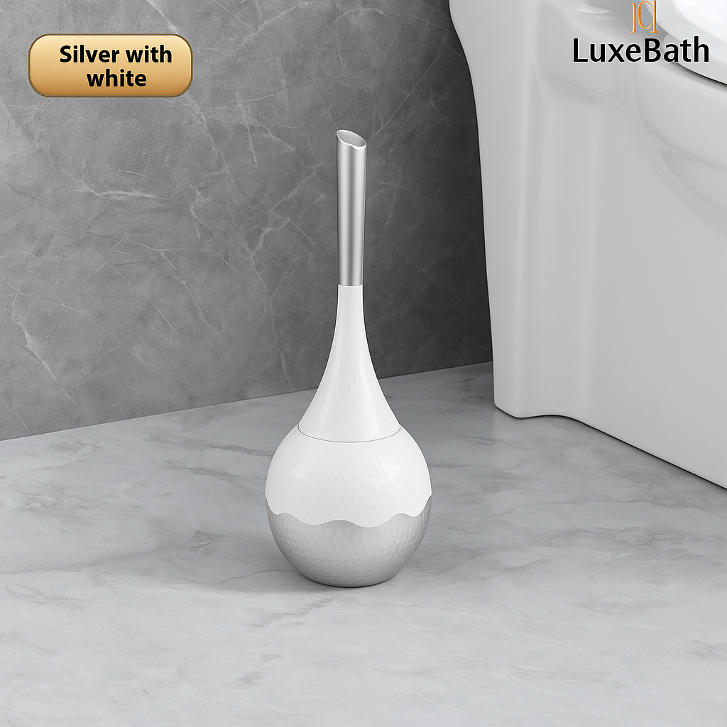 Premium Splash‑Free Toilet Brush