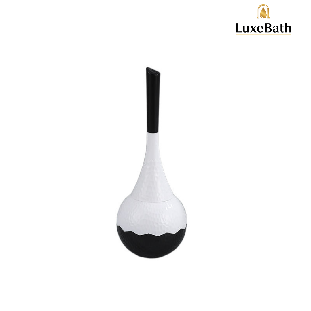 LuxeBath Premium Toilet Brush Set – Splash-Free