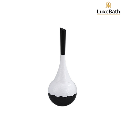 LuxeBath Premium Toilet Brush Set – Splash-Free