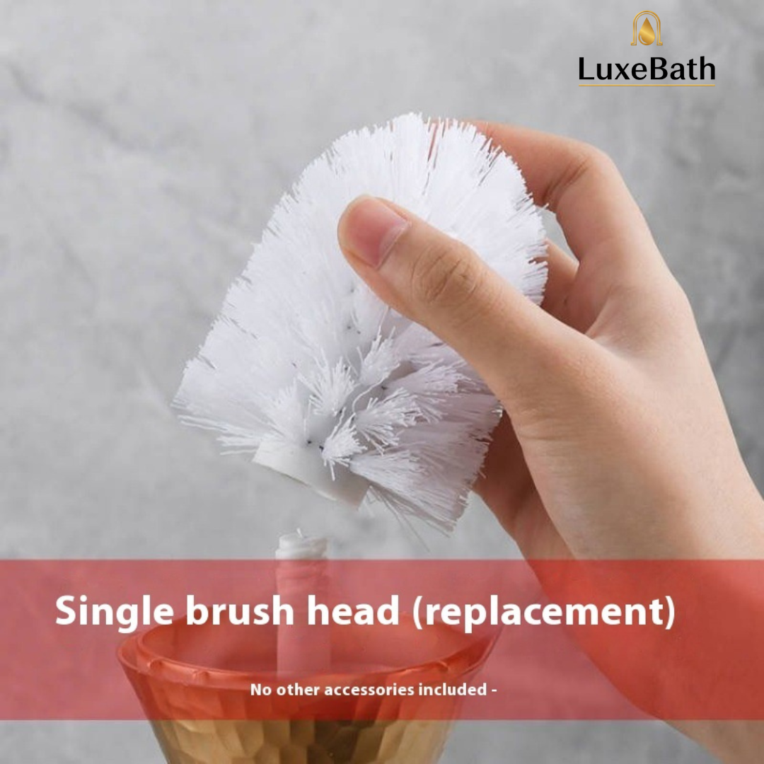 LuxeBath Premium Toilet Brush Set – Splash-Free