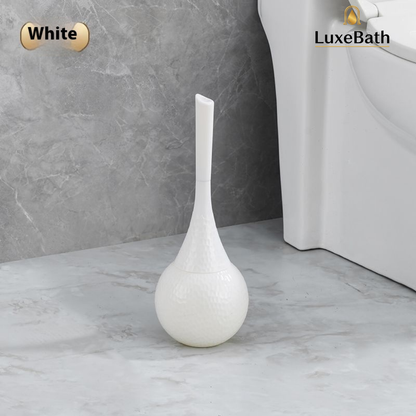 LuxeBath Premium Toilet Brush Set – Splash-Free