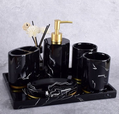 LuxeBath Premium Ceramic Bathroom Set