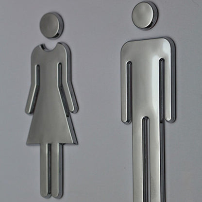 LuxeBath 12cm Bathroom Door Sign