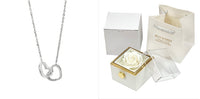 Thumbnail for Rotating Soap Flower Rose Jewelry Gift Box