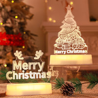 Thumbnail for Christmas 3D Acrylic LED Night Light