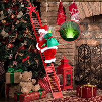Thumbnail for Santa Claus Climbing Ladder Decoration