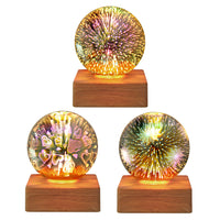Thumbnail for USB 3D Firework Crystal Night Light