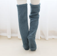 Thumbnail for Over-Knee Fuzzy Winter Socks