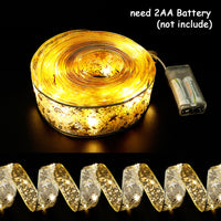 Thumbnail for Christmas Ribbon Fairy Light Bow