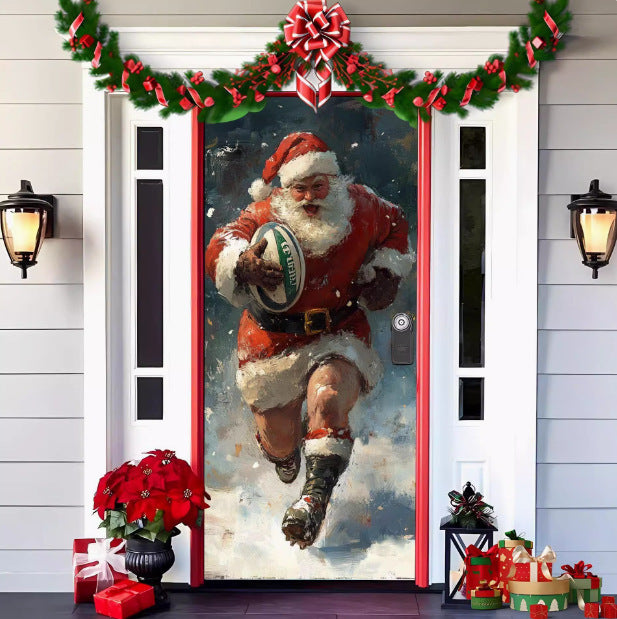 Christmas Door & Wall Curtain