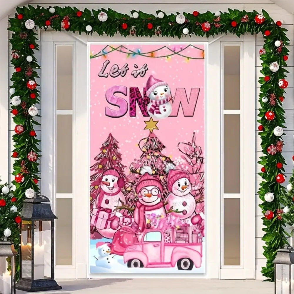 Christmas Door & Wall Curtain